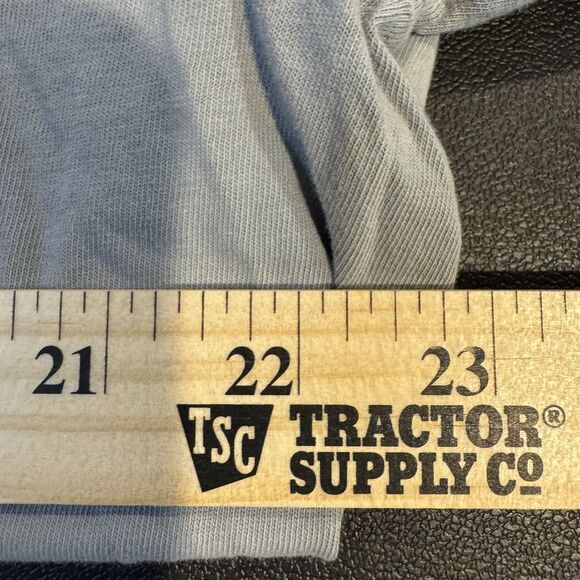 Texas Tech T-Shirt XL Gray Bird Dog Flag Red Raiders Short Sleeve Comfort Colors - Picture 8 of 8